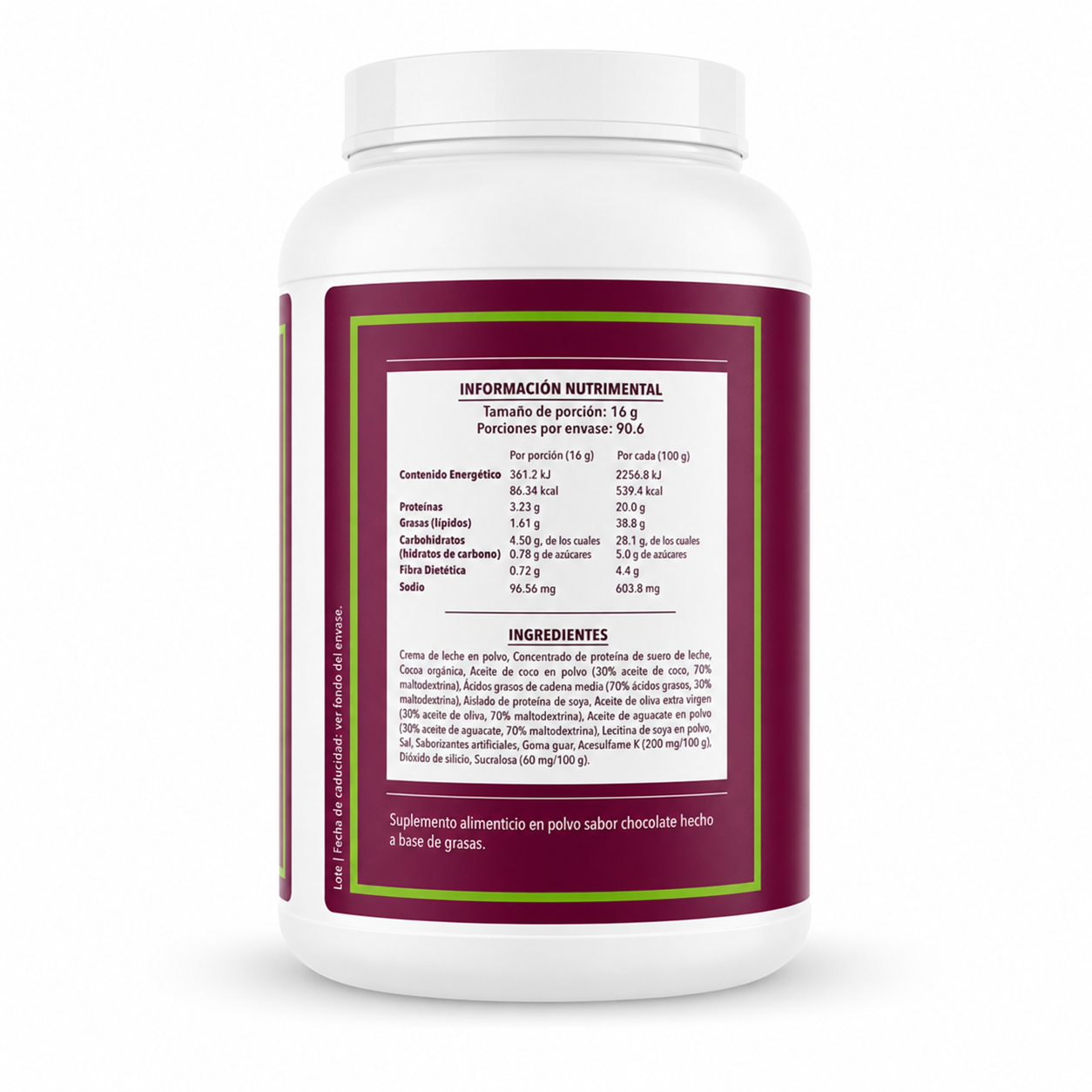 Great Fats® Chocolate | Fórmula MCT Premium